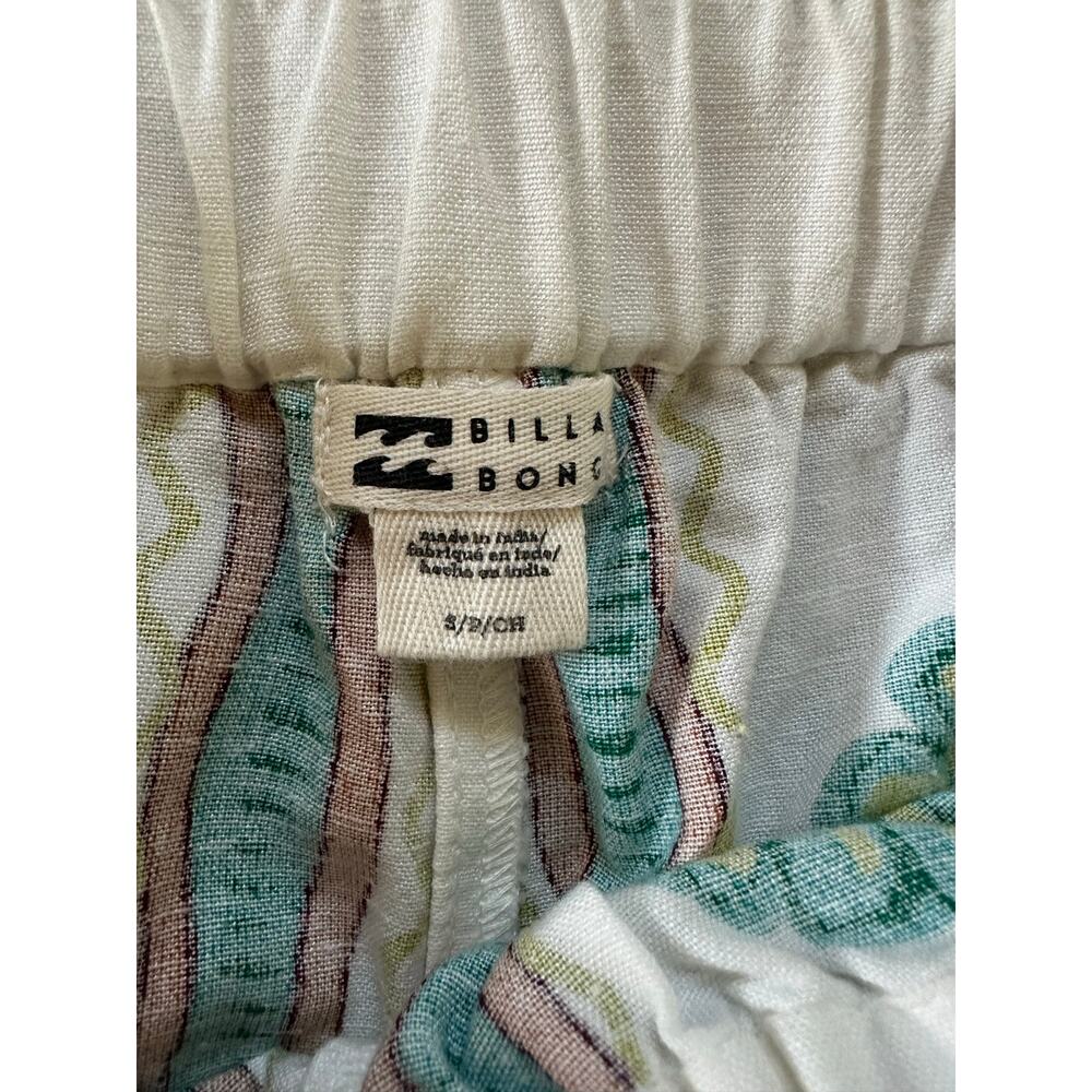 Billabong Crush Elastic Waist Pants Salt Crystal Size Small - Picture 6 of 7